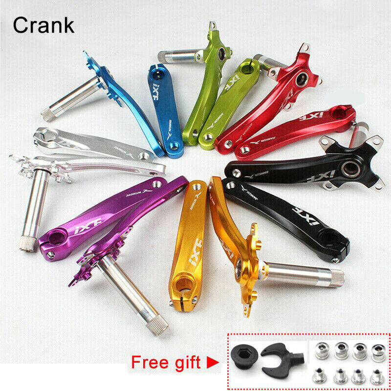 MTB & Road Bike Crankset 32-38T 170mm AL6061 Aluminum Chainring & Bottom Bracket