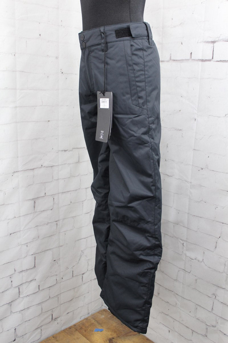 Boy Snowboard Pants Black Youth Large Grom Waterproof Insulated Skiwear
