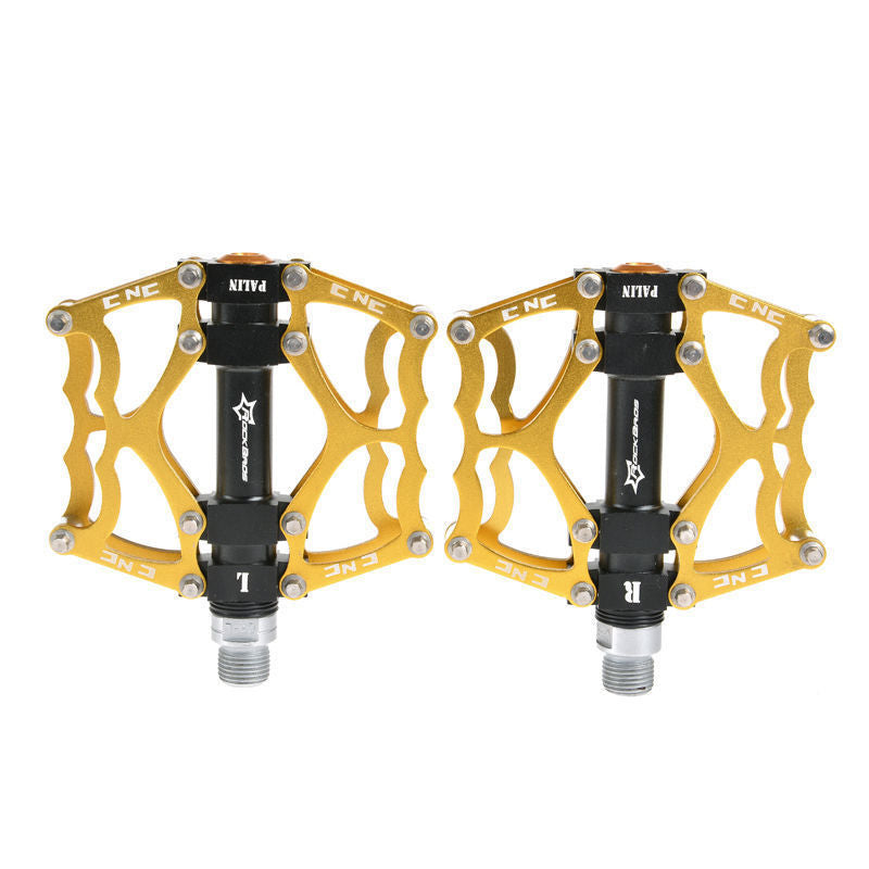 Bike Pedals Aluminum Alloy MTB Road Flat Sealed Bearing Non-Slip 9/16"