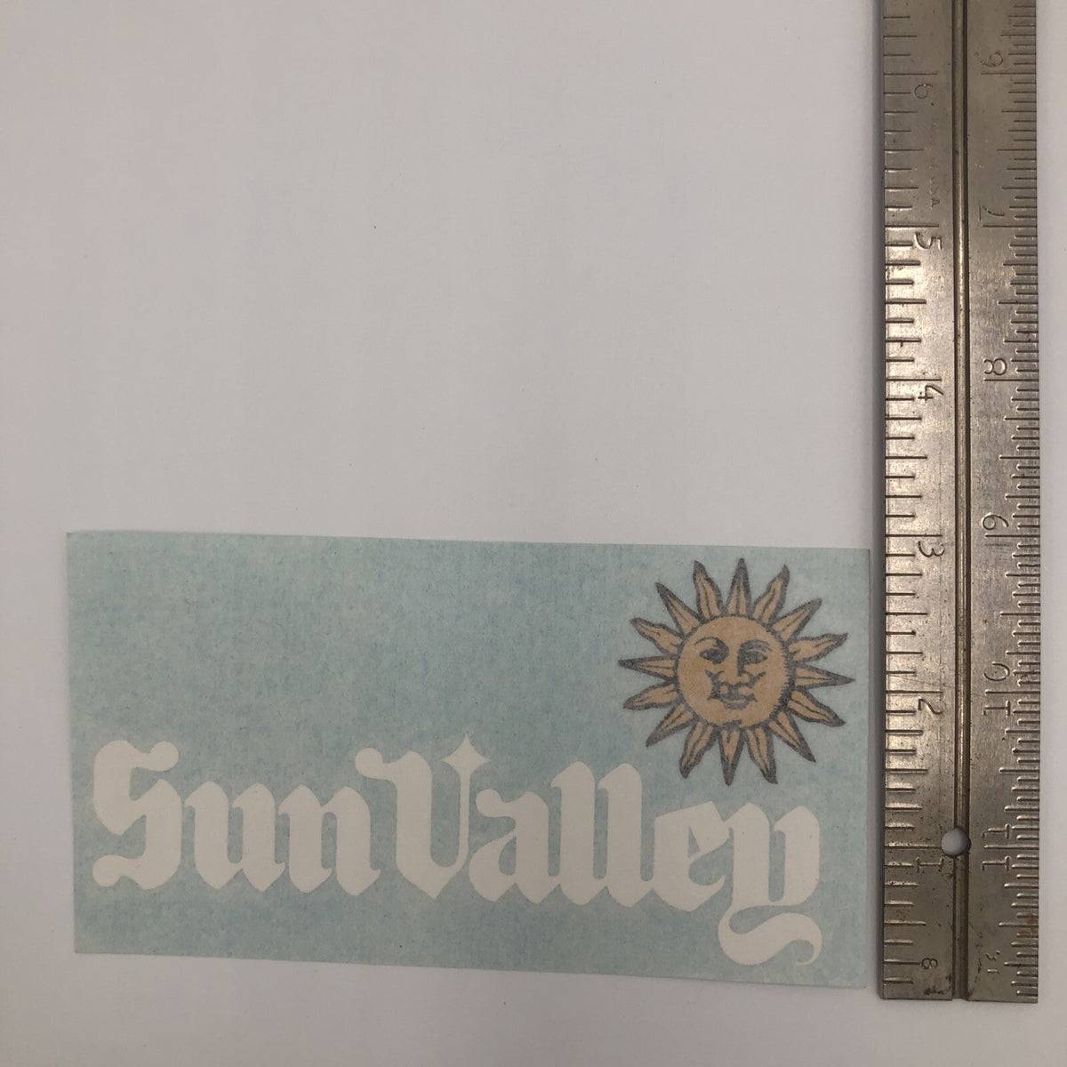 Idaho Ski Resort Transfer Window Decal - Snowboard Sticker 5x3 Vinyl