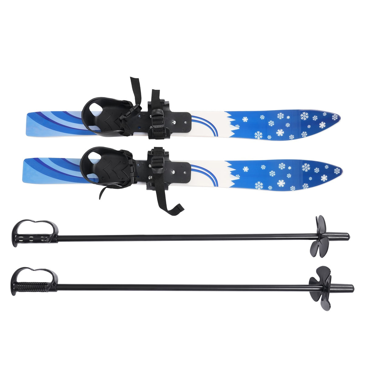 Kids Ski Set with Poles for Beginners 2-8 Years Snow Skiing Equipment