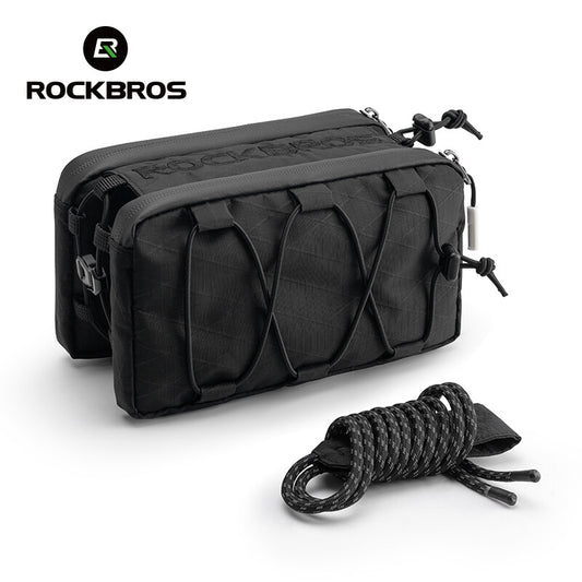 Bike Frame Bag 1L Top Tube Storage Bag Multi-Colored Cycling Accessory