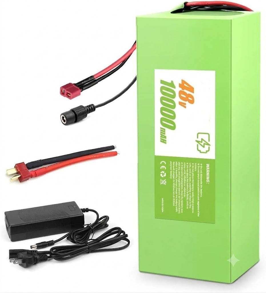 48V 10Ah Electric Bicycle Battery for E-Bike Scooter 200W-800W