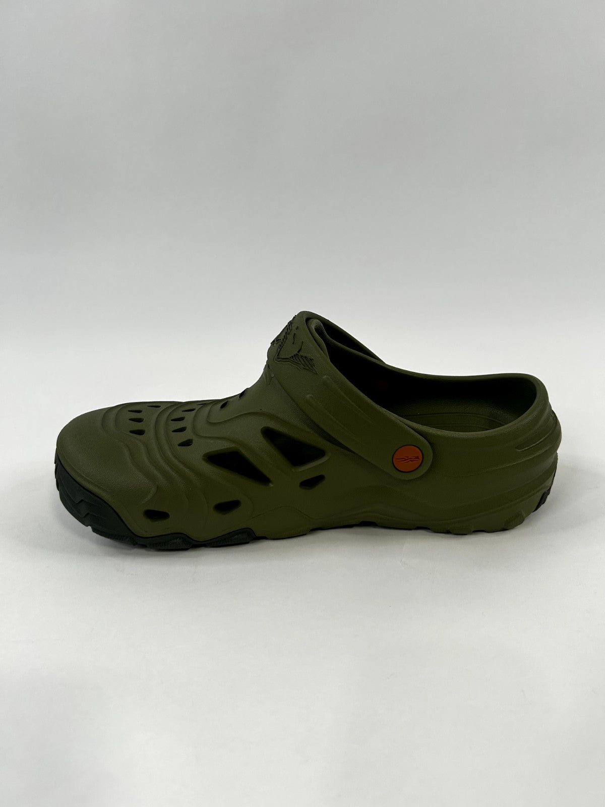 Hunting Shoes Clogs Men’s Pine Green Slip-On Rubber Footwear