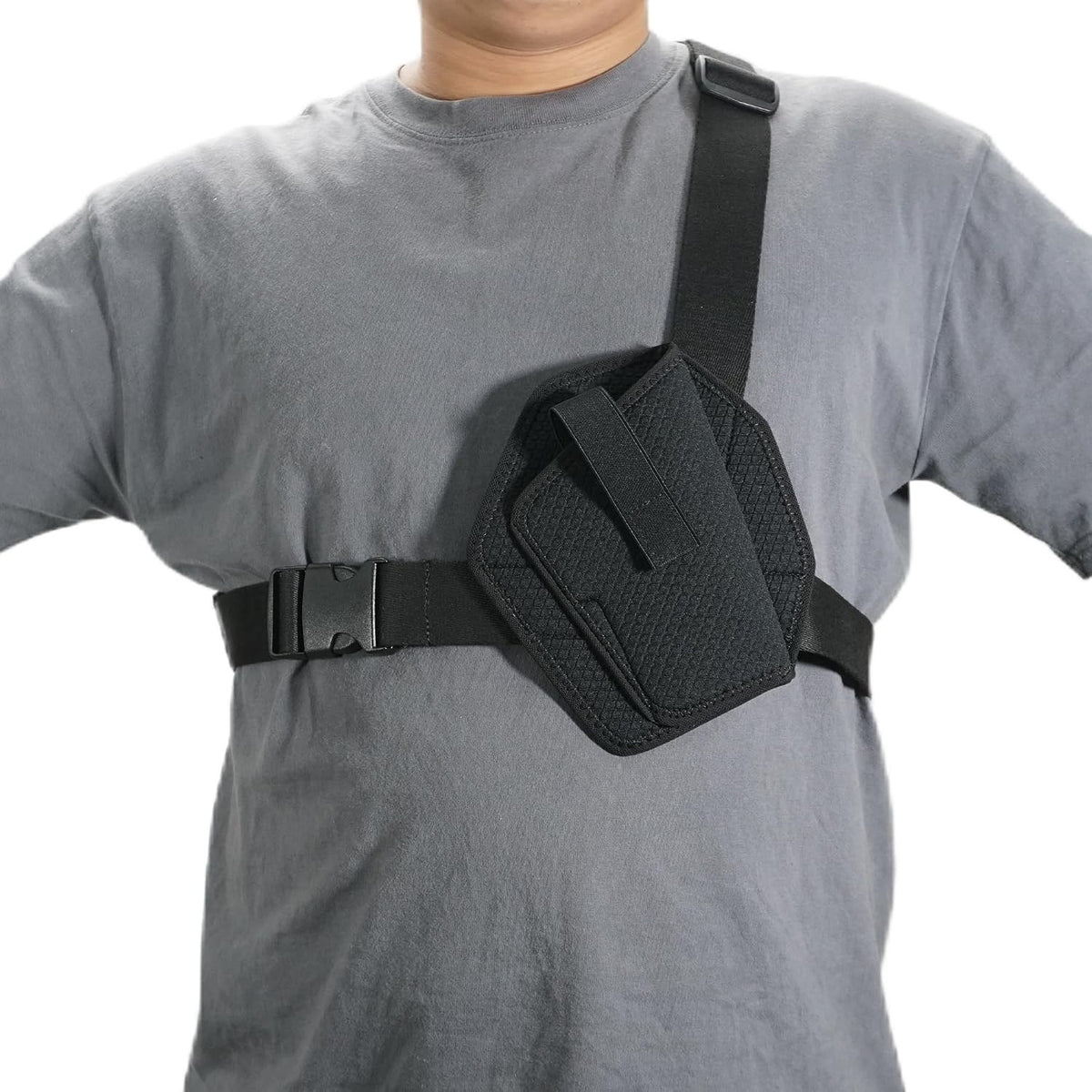 Universal Chest Holster for Pistols - Adjustable Shoulder Carry for Outdoors