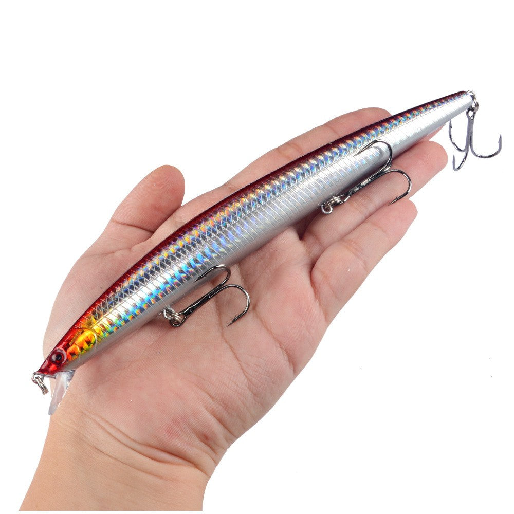10pcs Long Minnow Fishing Lures 18cm 24g Artificial Bait