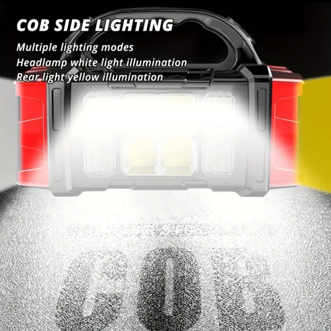 Solar Rechargeable LED Lantern Flashlight with Power Bank for Camping Emergency