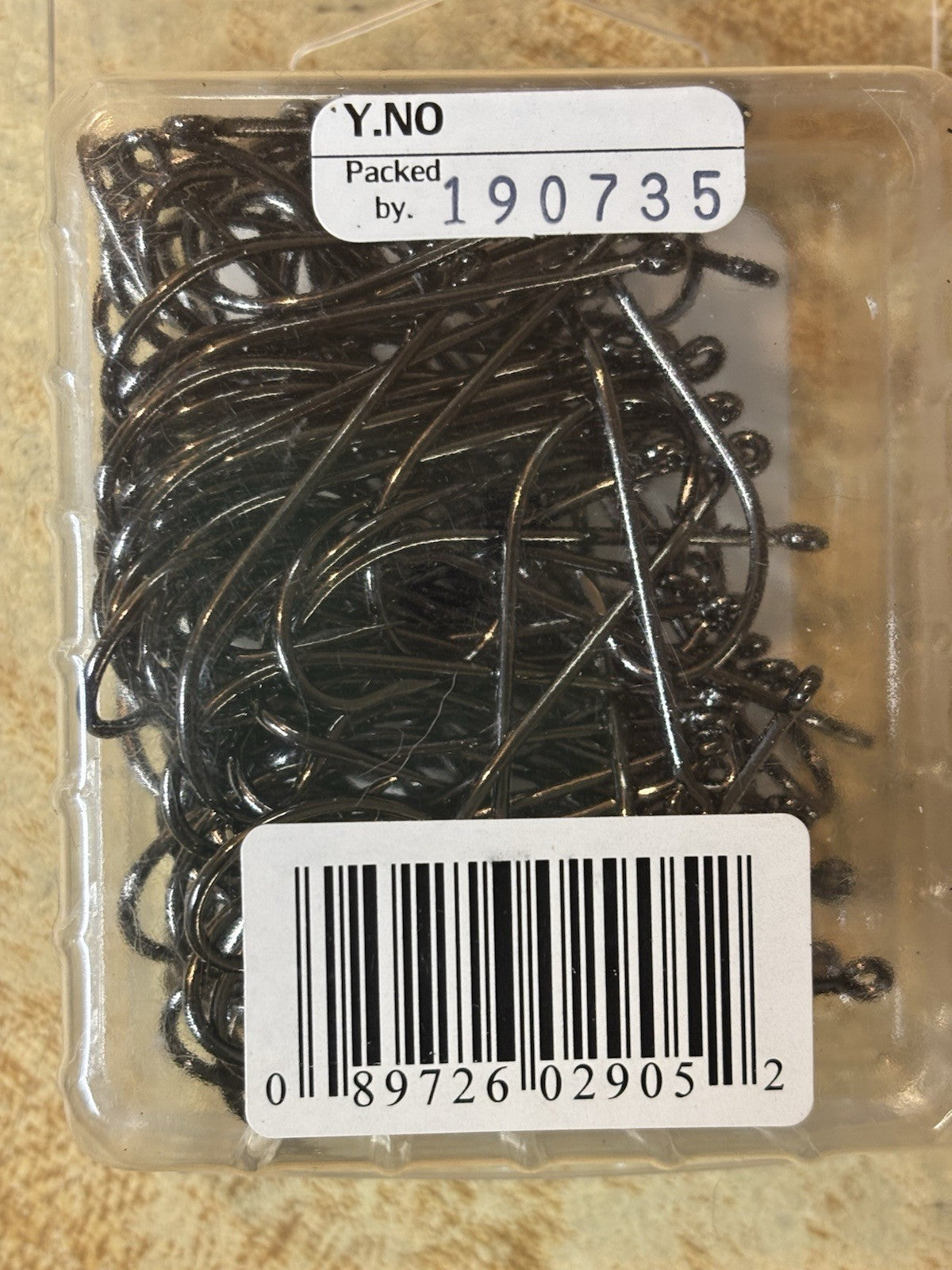 Gamakatsu 3/0 Straight Shank Worm Fishing Hooks - 100 Pack