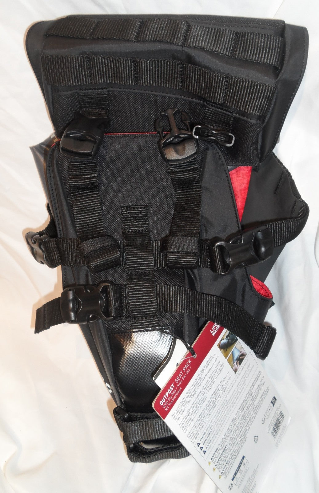 11L Cycling Seat Pack with Dry Bag - Waterproof Saddlebag for Bike