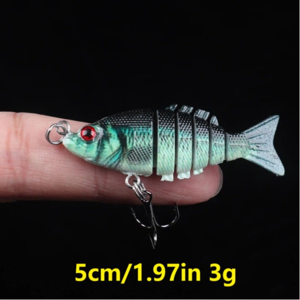 5pcs Sinking Swimbait Lures Set - Hard Bait Fishing Tackle