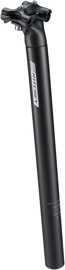 Bike Seatpost 27.2mm x 400mm with 25mm Offset - Lightweight Aluminum