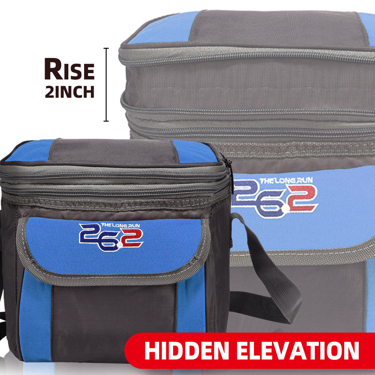 Insulated Soft-Sided Cooler Bag for 9 Cans, Leakproof Lunch Tote with Adjustable Strap