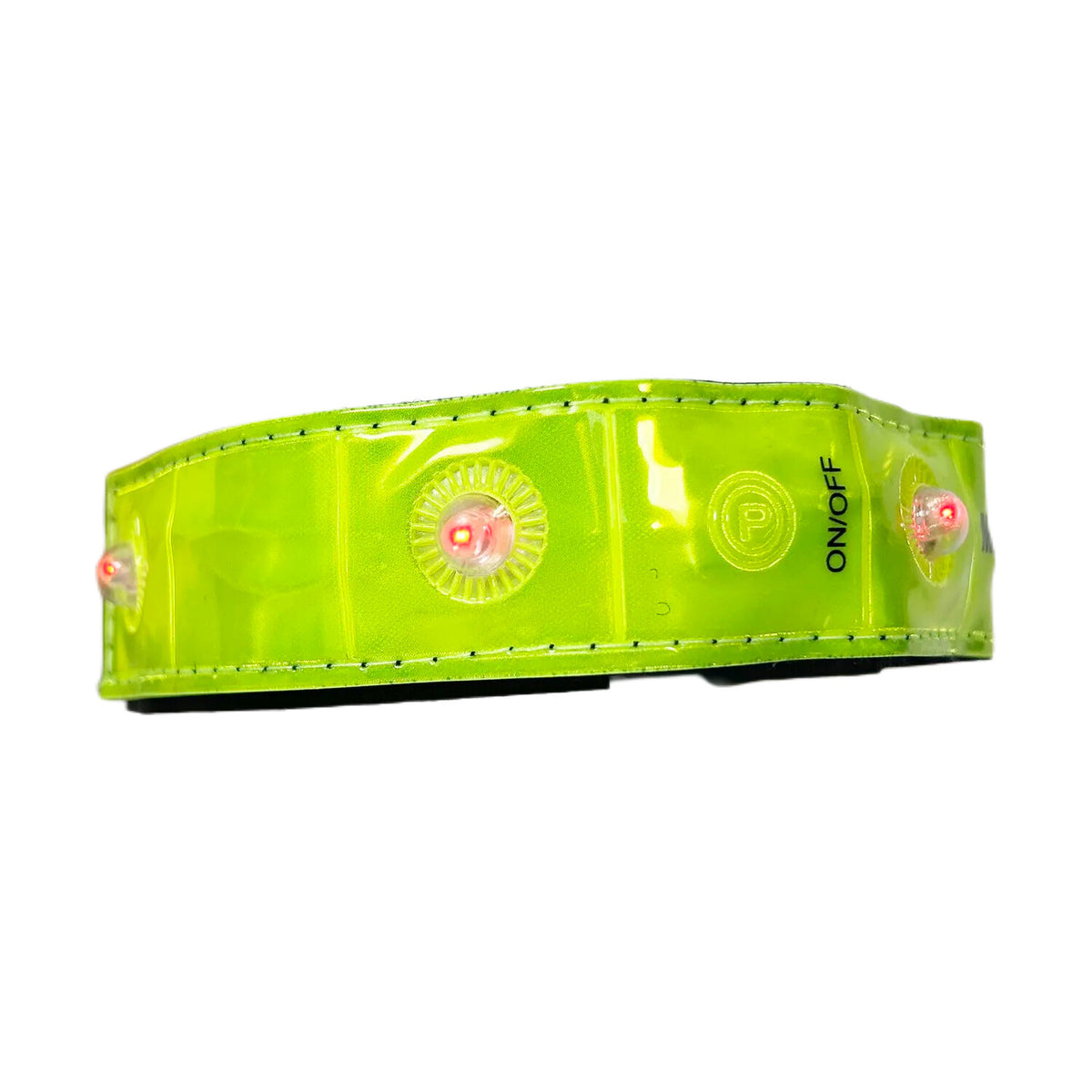Reflective LED Armbands for Running & Cycling Safety - Pack of 2