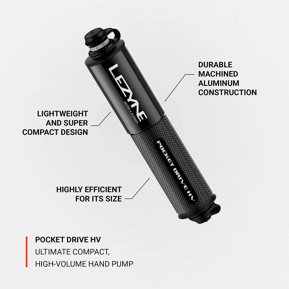 Cycling Tire Pump High Volume Hand Pump for Presta & Schrader Valves