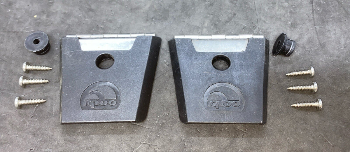 2 Pack Igloo Replacement Hybrid Cooler Latch - Black Stainless Steel