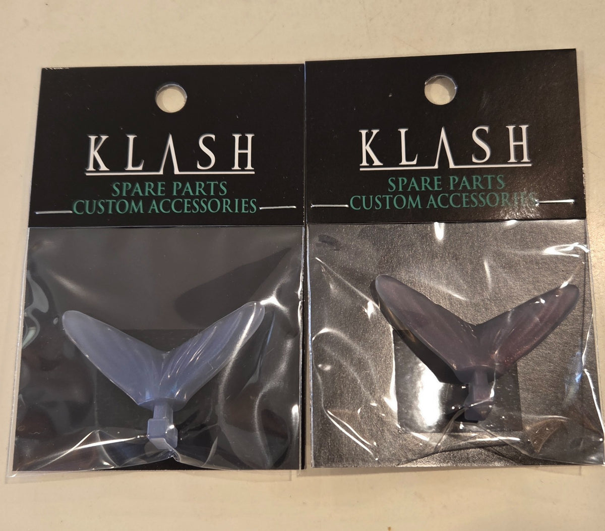 2 Pack Transfer Tail for DRT Tiny KLASH - Mist Red & Blue