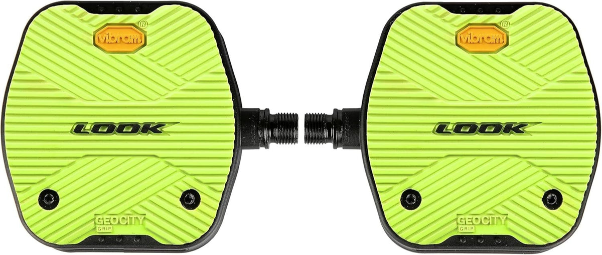 MTB Bike Pedals Lime Double Sided Platform 9/16" Mountain Cycling