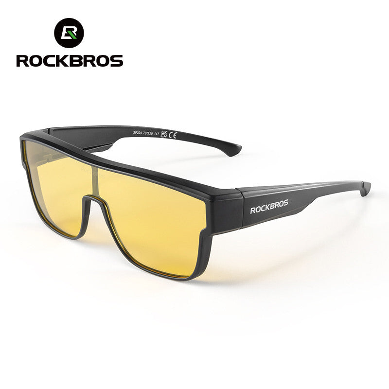 Unisex Oversized Polarized Sunglasses Fit Over Glasses UV400 Protection Shades