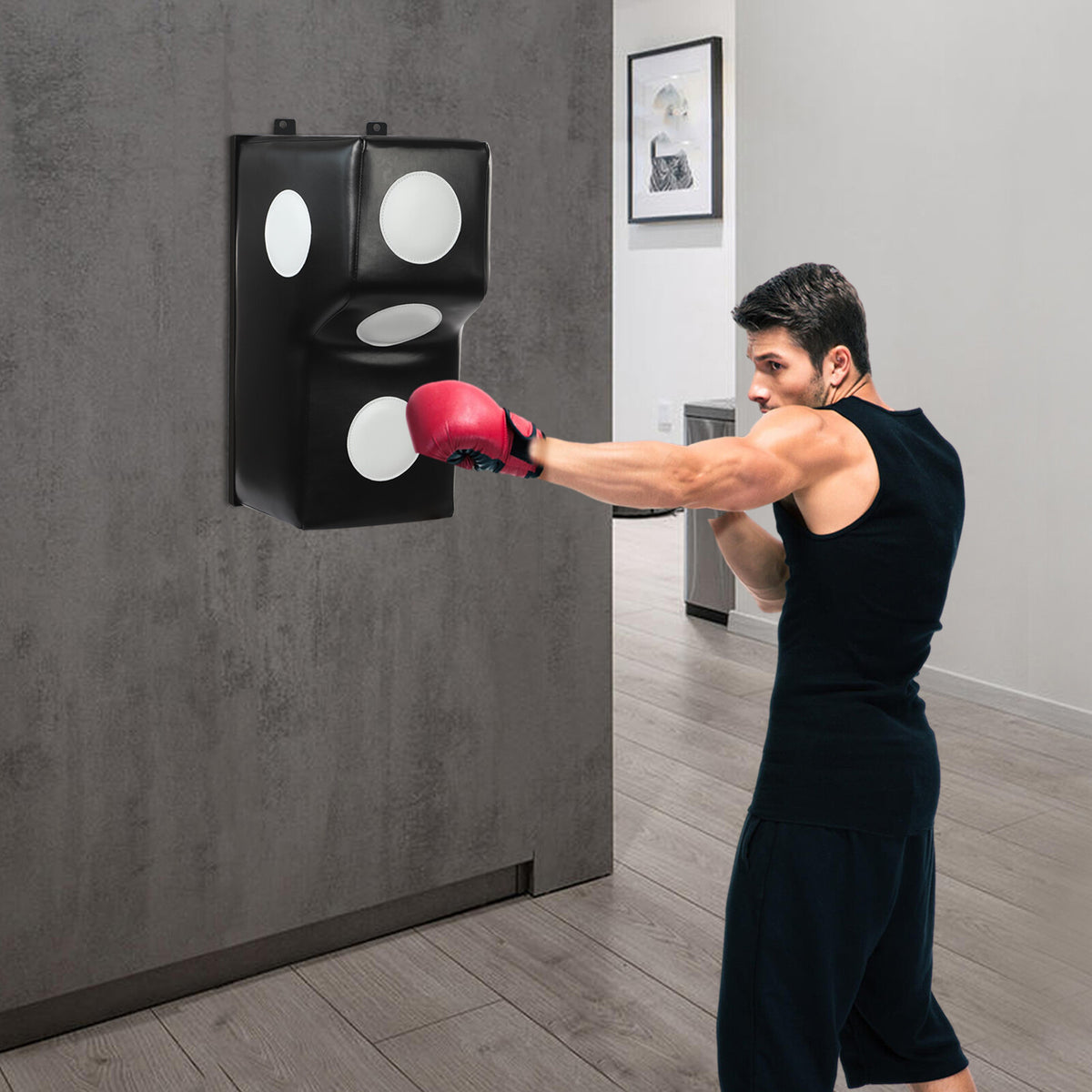 Wall Mount Boxing Training Target - Punching Bag for Home Gym