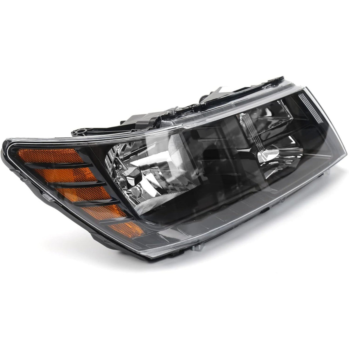 Right Headlamp for Dodge Journey 2009-2018 Halogen Replacement Black
