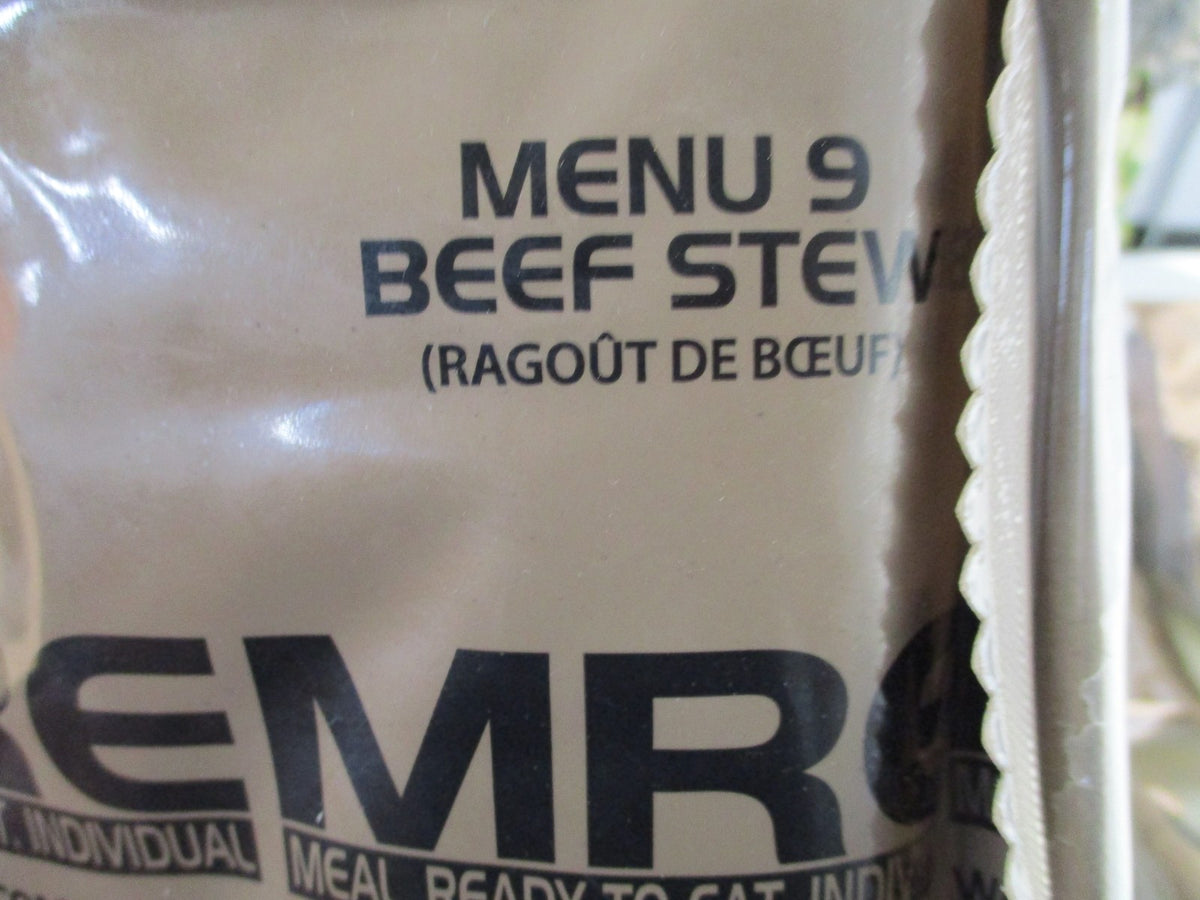 Genuine US Military MRE Meal - Ready-to-Eat, Shelf-Stable, Multiple Flavors
