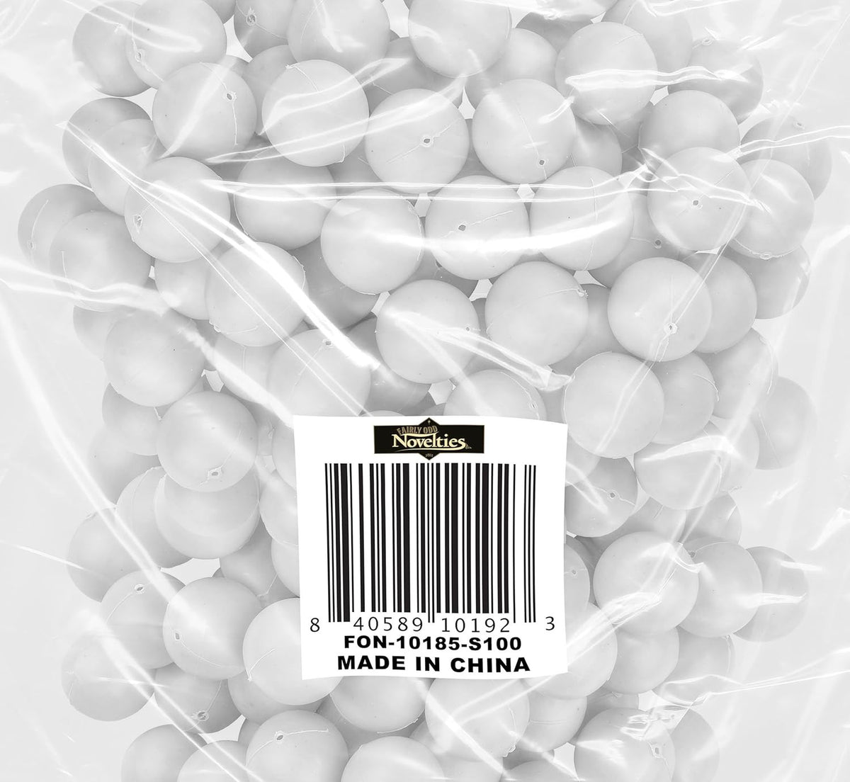 3/4" Mini Ping Pong Balls (100 Pack) 19mm White – Table Tennis / Beer Pong