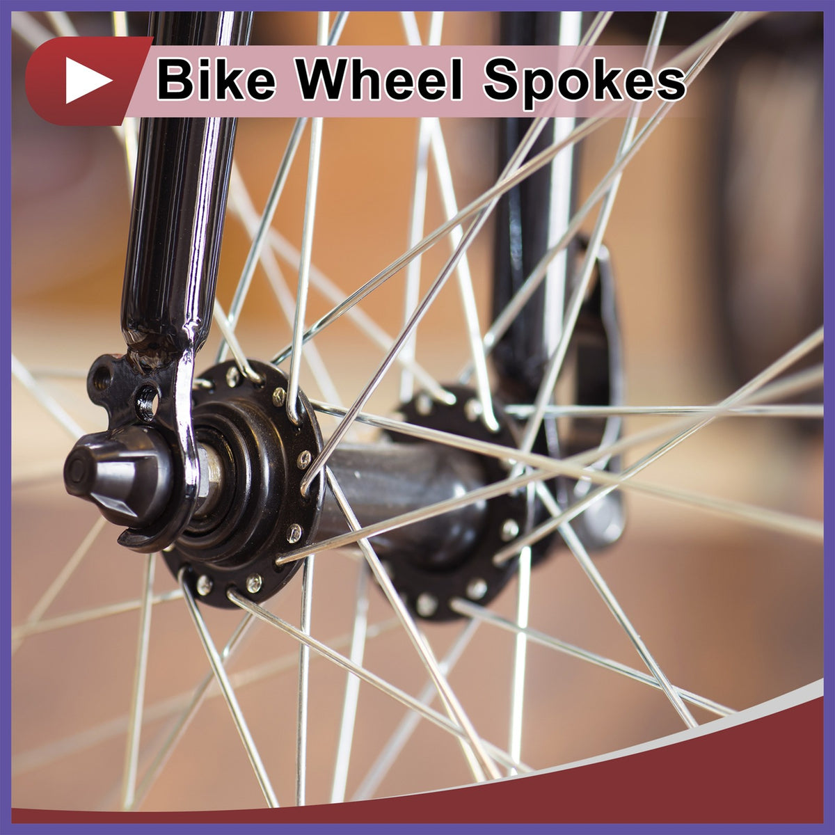 36-Pack 12G Bicycle Spokes 210mm - Steel Black Bike Wheel Replacement