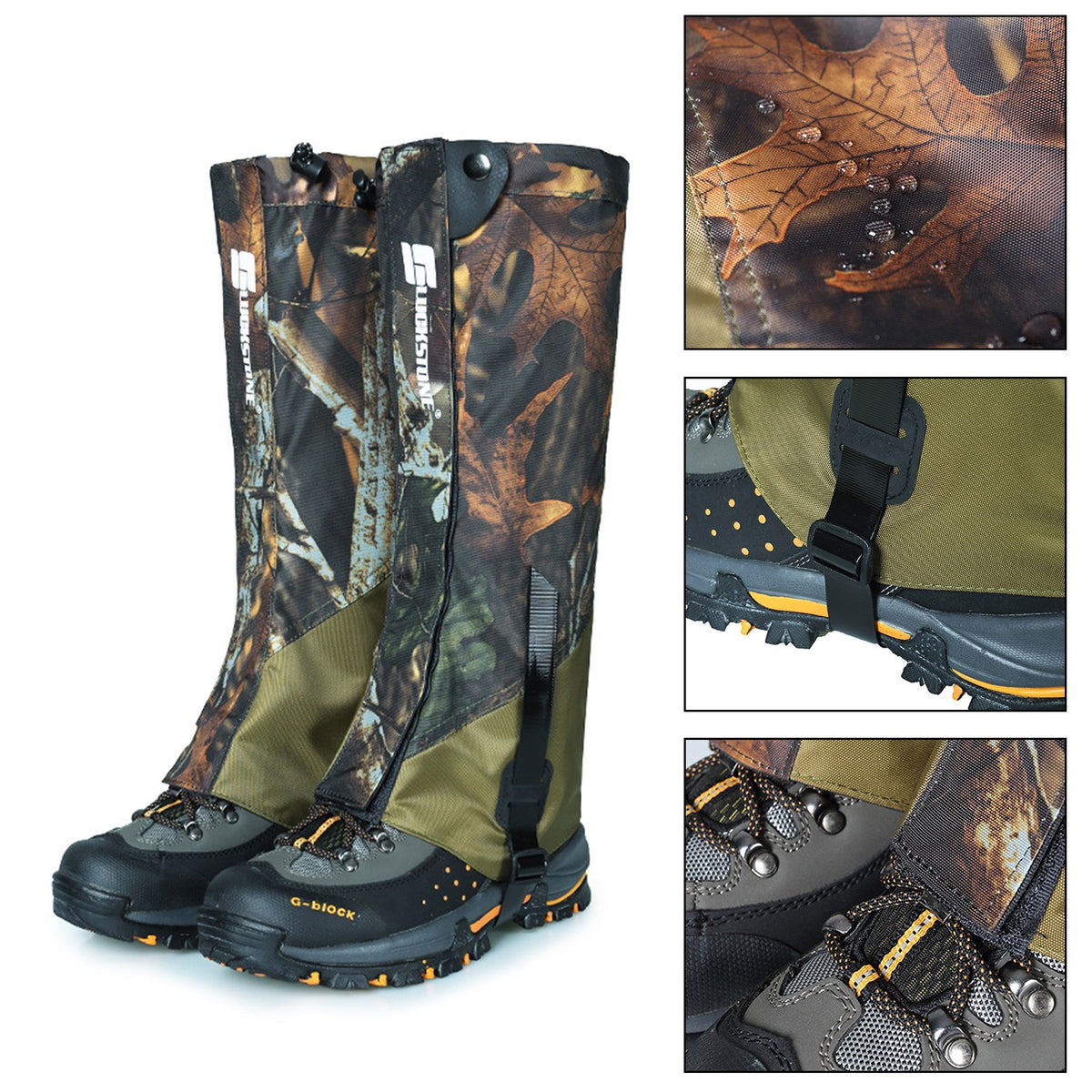 Waterproof Gaiters for Hiking Hunting Snow and Outdoor Protection