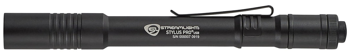 USB Rechargeable LED Penlight 350 Lumens Compact Flashlight with Holster