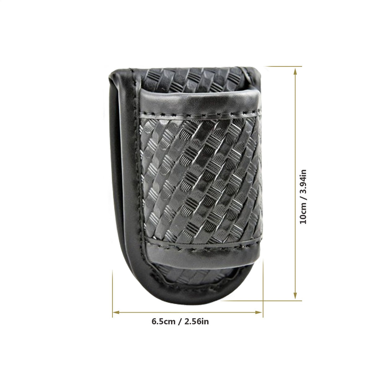 Universal Flashlight Belt Holster Pouch Nylon PU Leather Carry Case