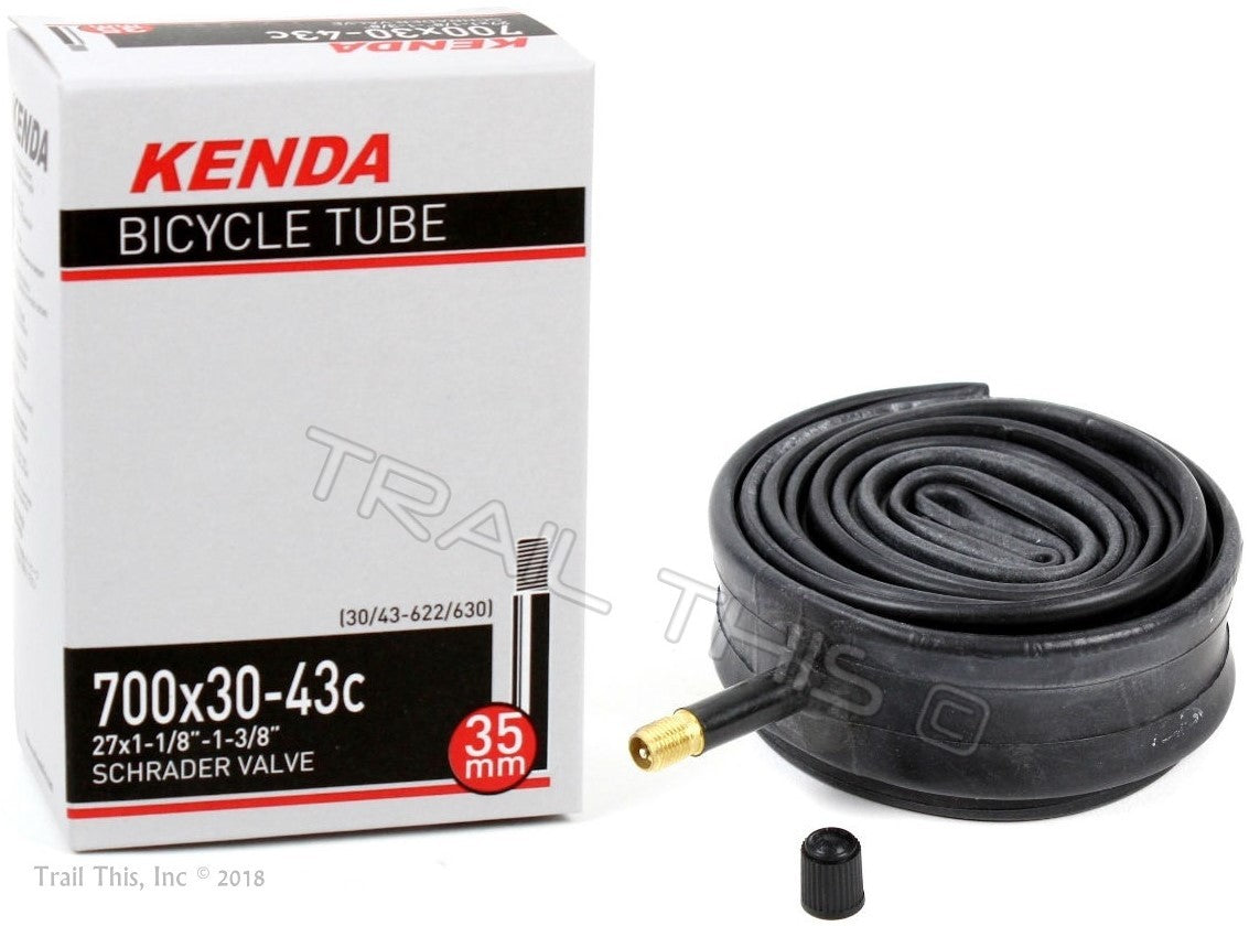 700x30-43C Bicycle Inner Tube with Schrader Valve - Pack of 1-10