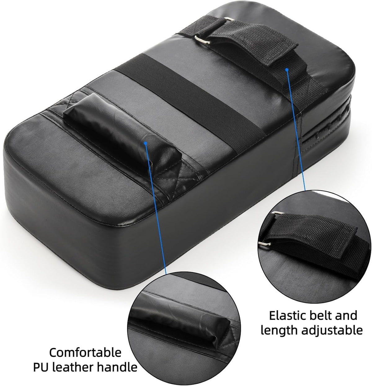 Boxing & MMA Training Equipment - Muay Thai Pads Kickboxing Shield Pair