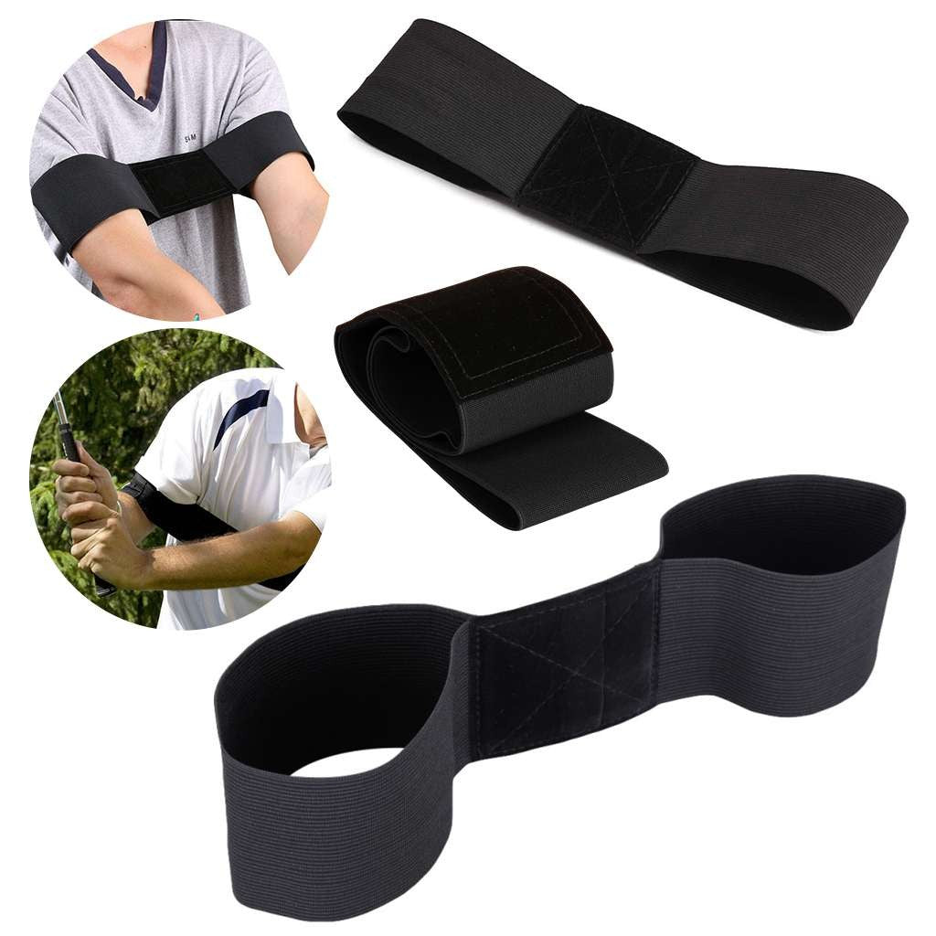 Golf Swing Trainer Arm Band - Correcting Swing Aid for Better Consistency