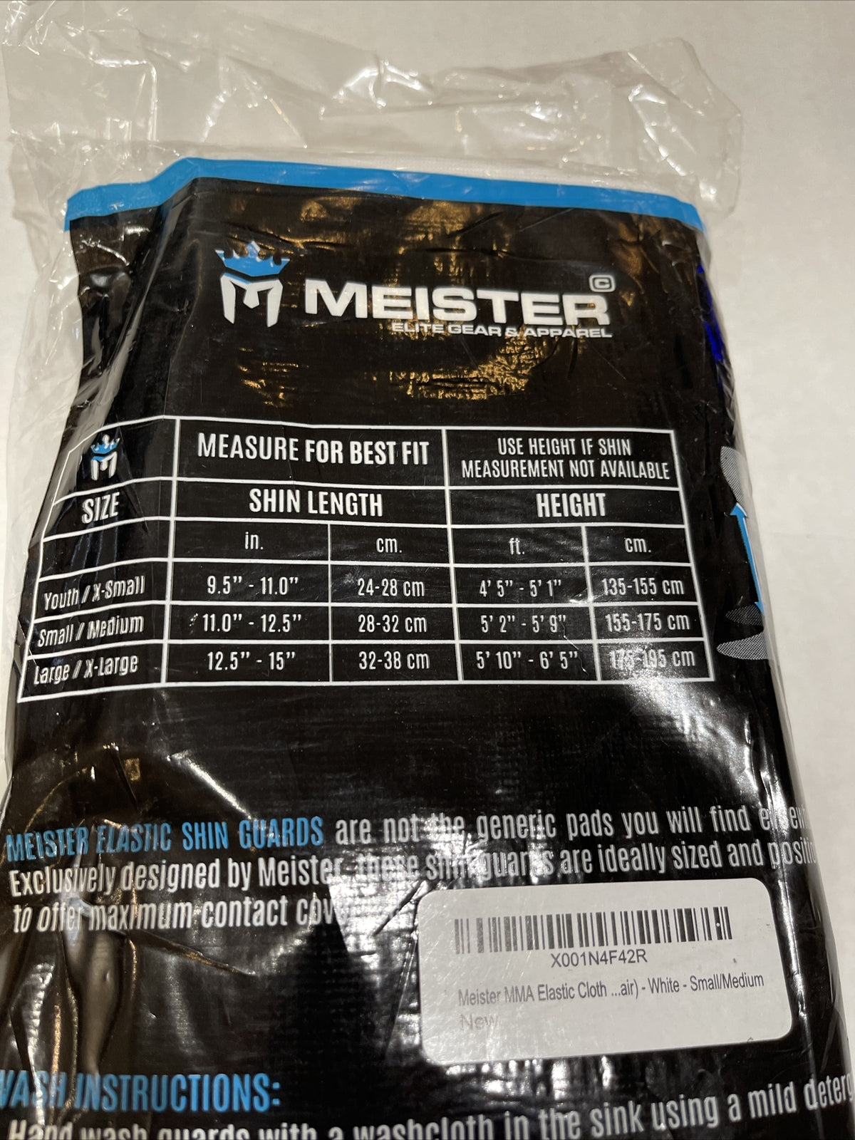 Martial Arts Shin & Instep Guards - Muay Thai MMA Taekwondo Elastic Cloth