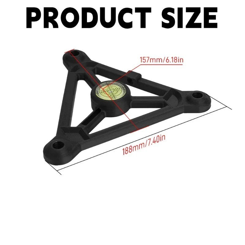 Adjustable Golf Launch Monitor Level Alignment Frame Stand - Garmin R10 Compatible