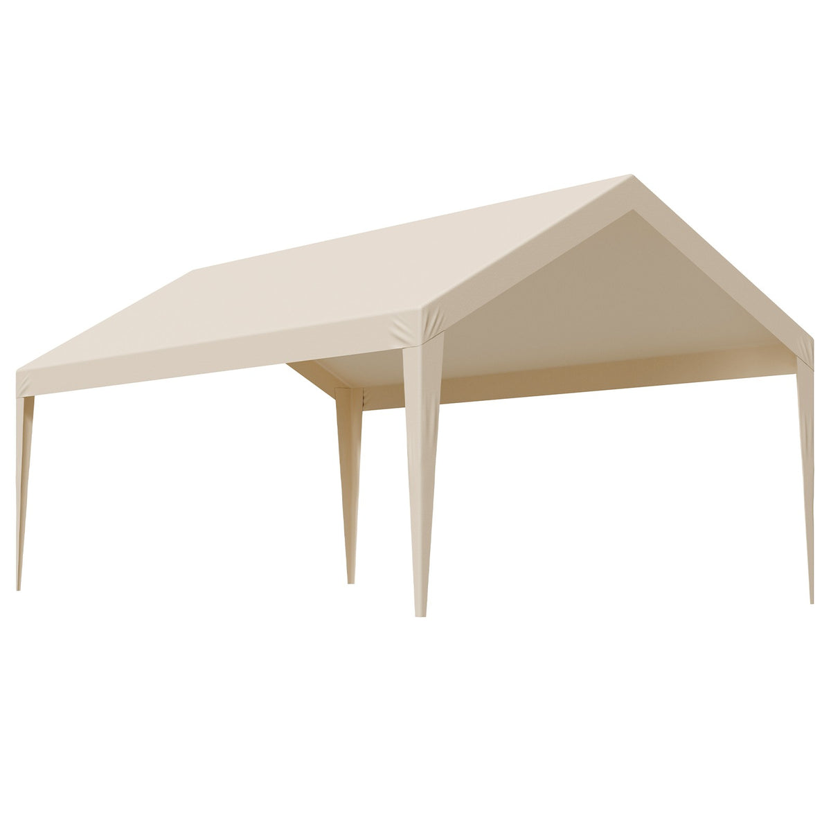 12x20 ft Carport Canopy Cover UV-Resistant Weatherproof Outdoor Shelter