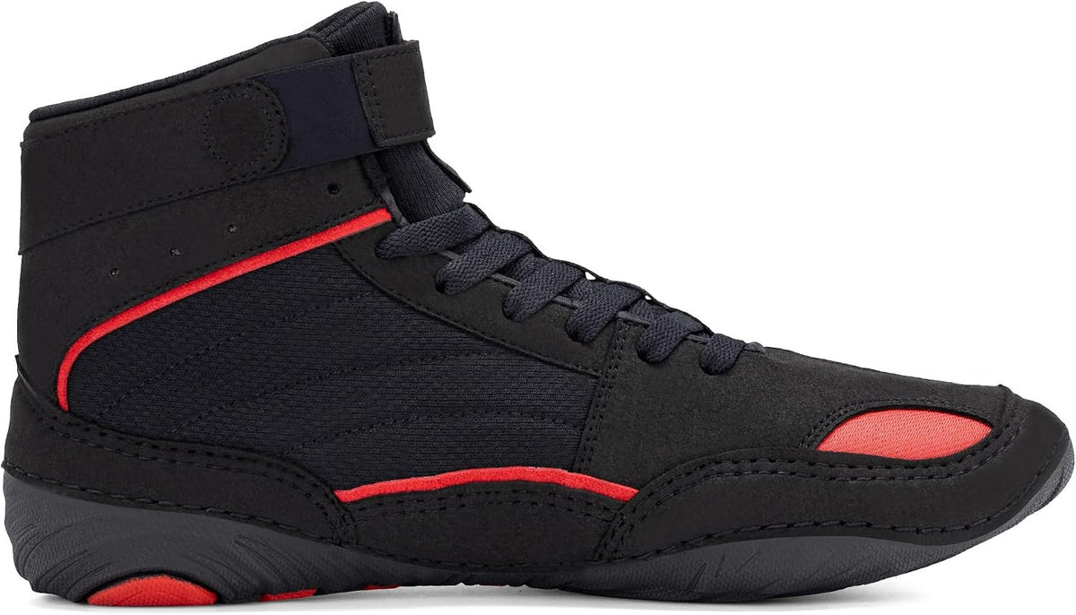 Men's Wrestling Shoes High Top Boxing Boots & Weightlifting Sneakers