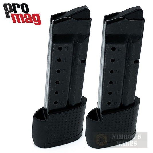 Extended Magazine for Smith & Wesson M&P Shield .40 S&W - 9 Rounds - 2 Pack