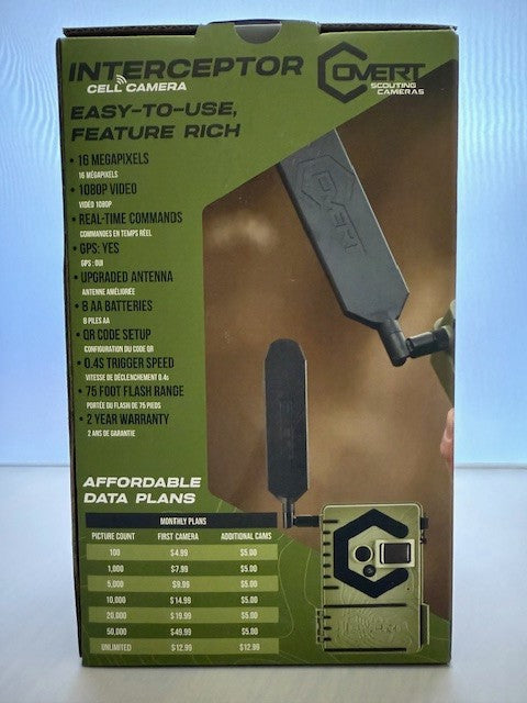 Wireless Cellular Trail Camera 16MP with 1080p Video & GPS Tracking