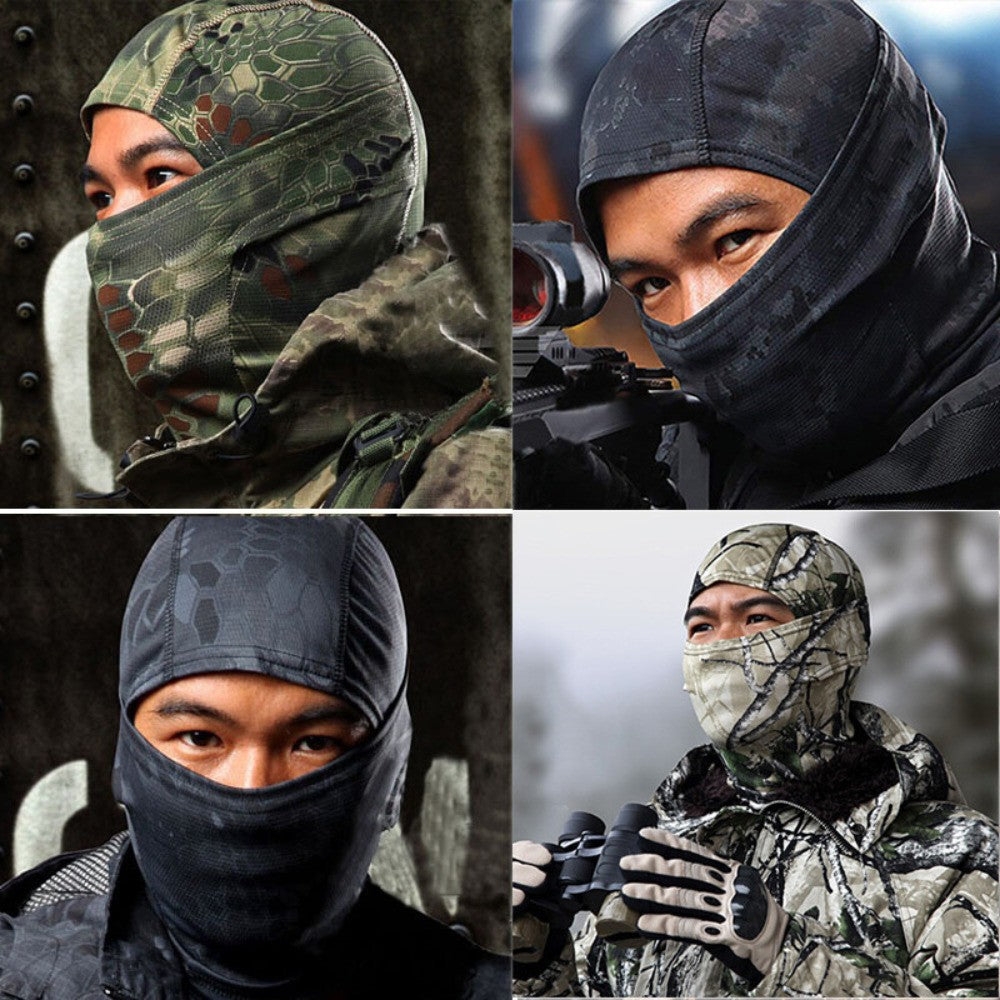 Tactical Balaclava Face Mask UV Sun Protection for Cycling Ski Motorcycle