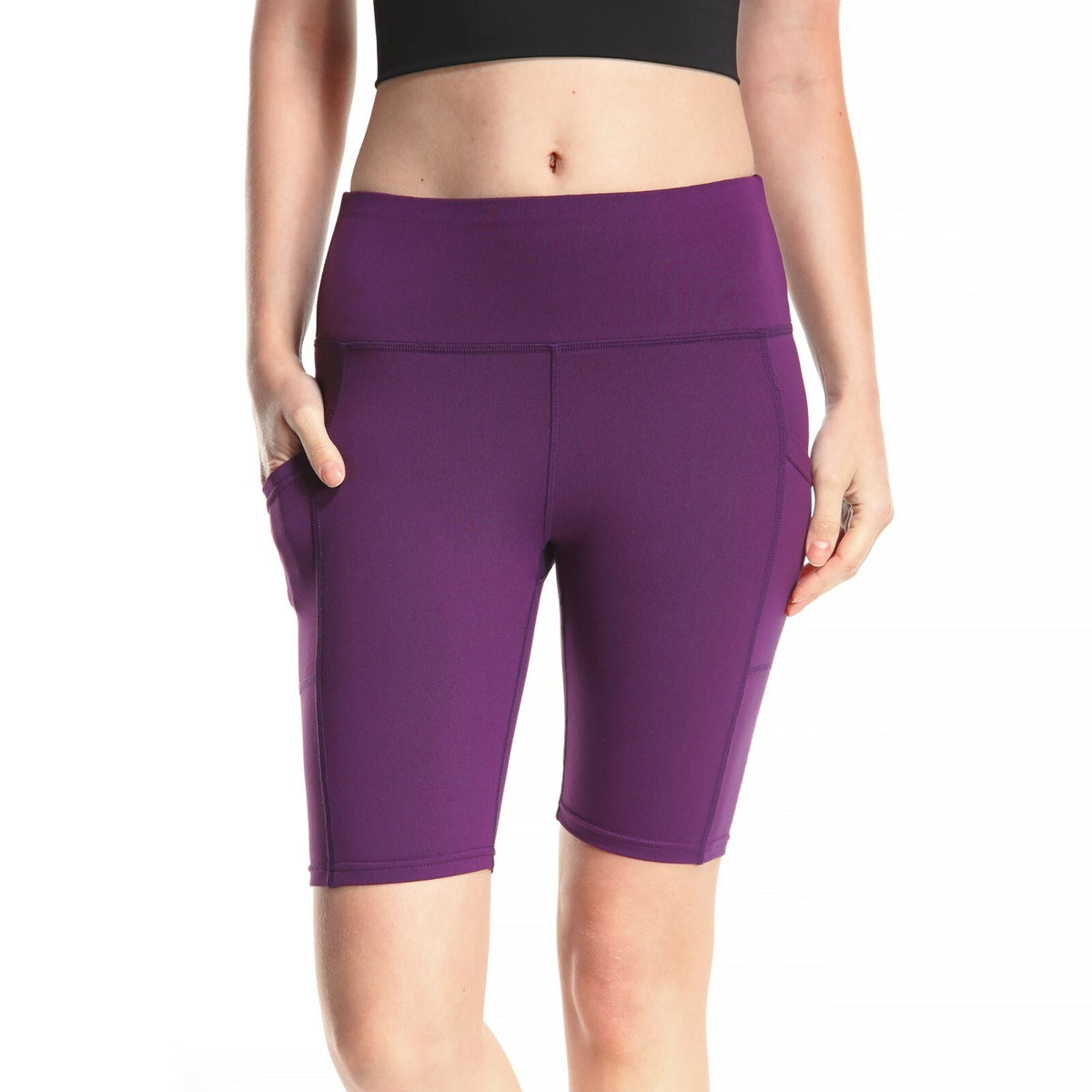 Women's Athletic Shorts for Yoga, Gym, Running & Workout - Breathable & Stretchy Fit