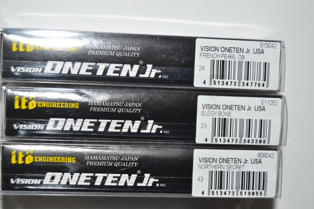 Megabass Ito Vision 110 Oneten Jr Suspending Jerkbait - Assorted 3/8oz Lures