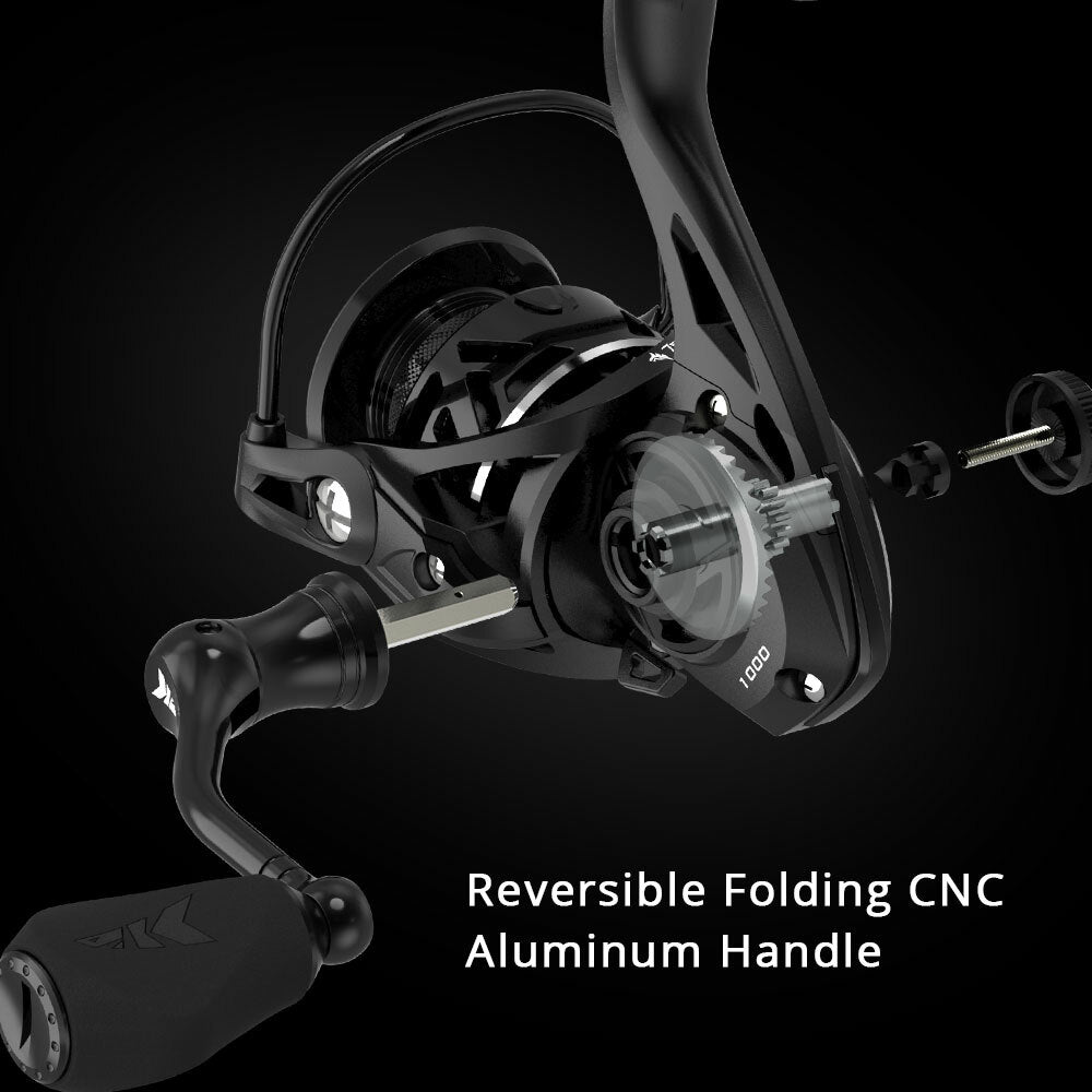 High-Performance Saltwater & Freshwater Spinning Reel 8BBs 22LB Drag 5.2:1 Gear Ratio
