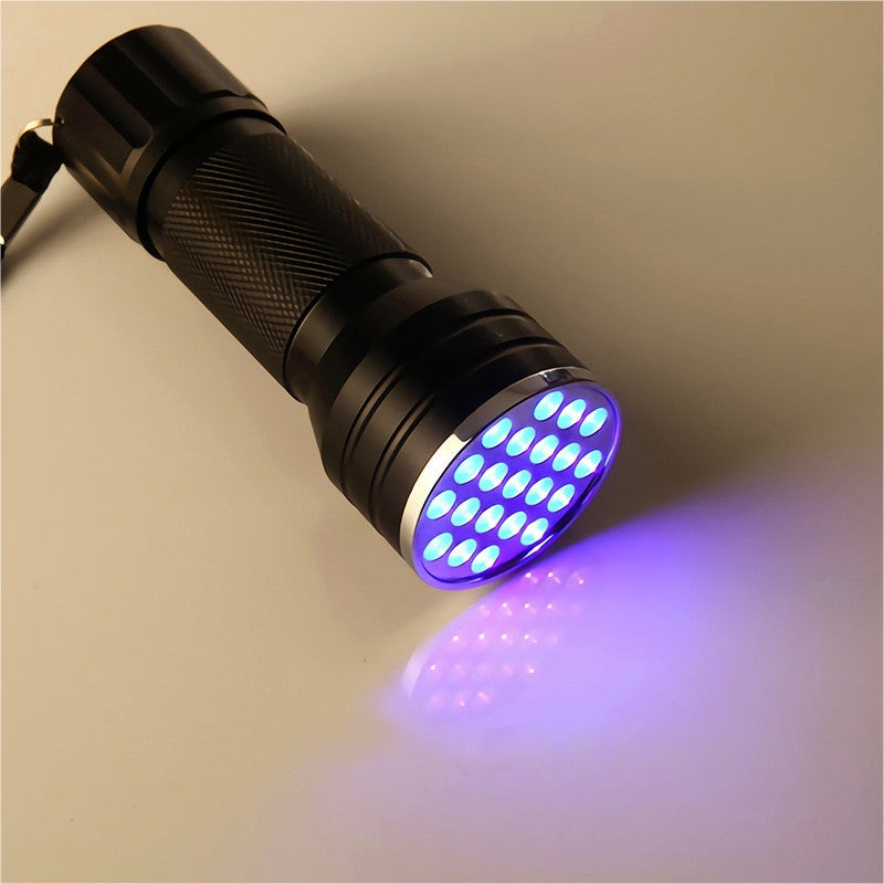 UV Blacklight Flashlight 395nm Inspection Torch for Pet Stains & Security