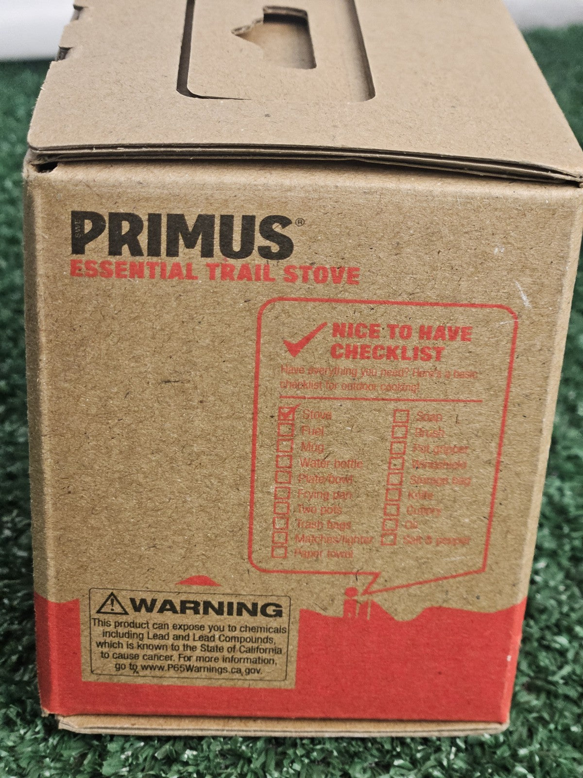 Primus Essential Trail Stove 351110 Compact Lightweight Camping & Bikepacking Stove