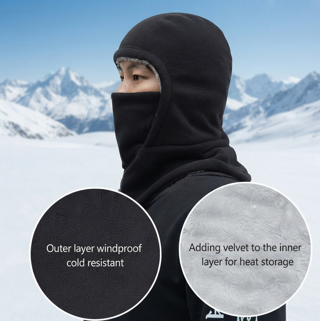 Windproof Thermal Balaclava for Winter Outdoor Activities - Cycling & Ski Mask