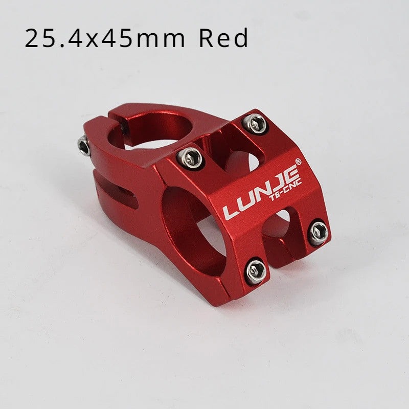 MTB Bike Short Stem 45mm Aluminum Alloy Bicycle Handlebar Stem for Mountain Cycling