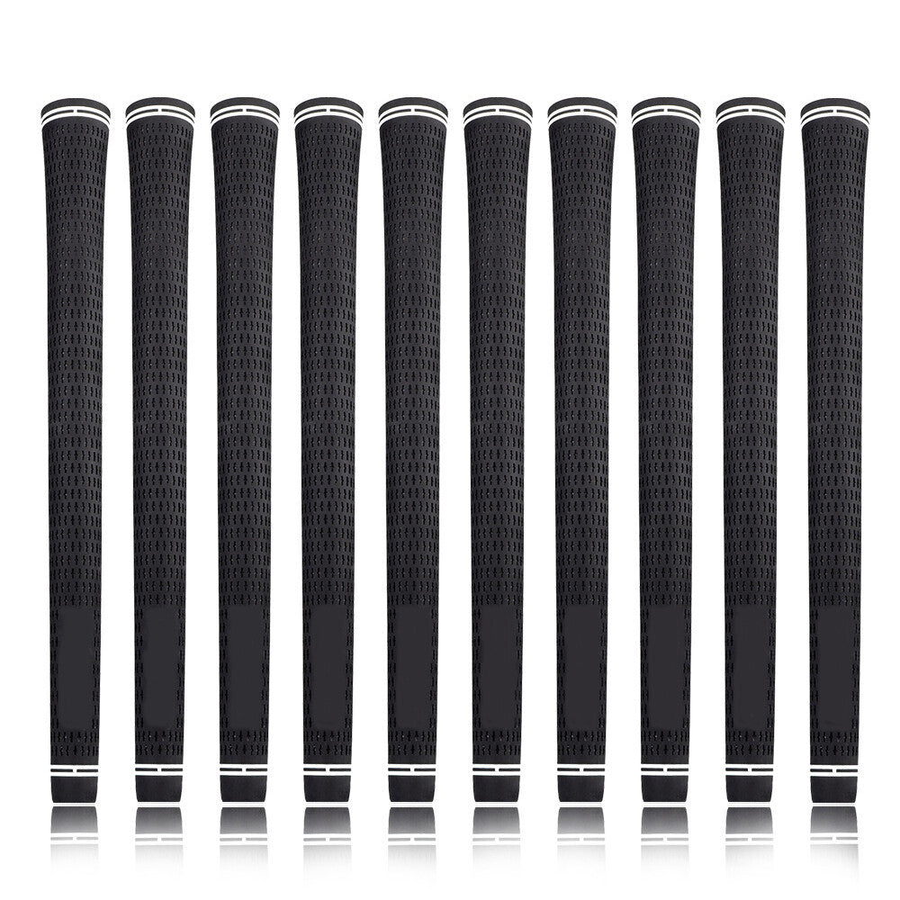 13 Pcs Golf Club Grips Rubber Non-Slip Midsize Jumbo Standard - All Sizes Included