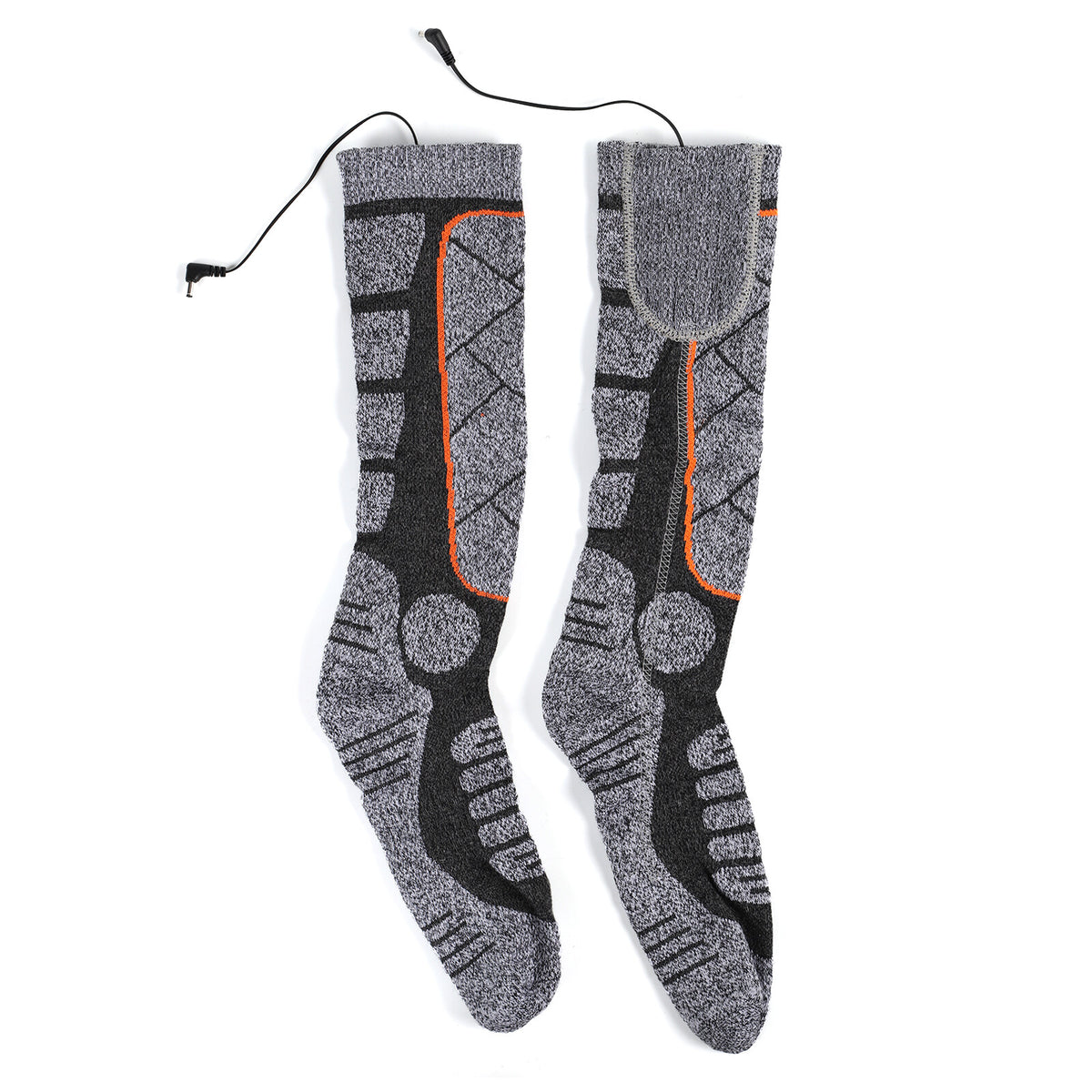 Rechargeable Heated Socks for Men Women Winter Foot Warmer Battery Pack Included