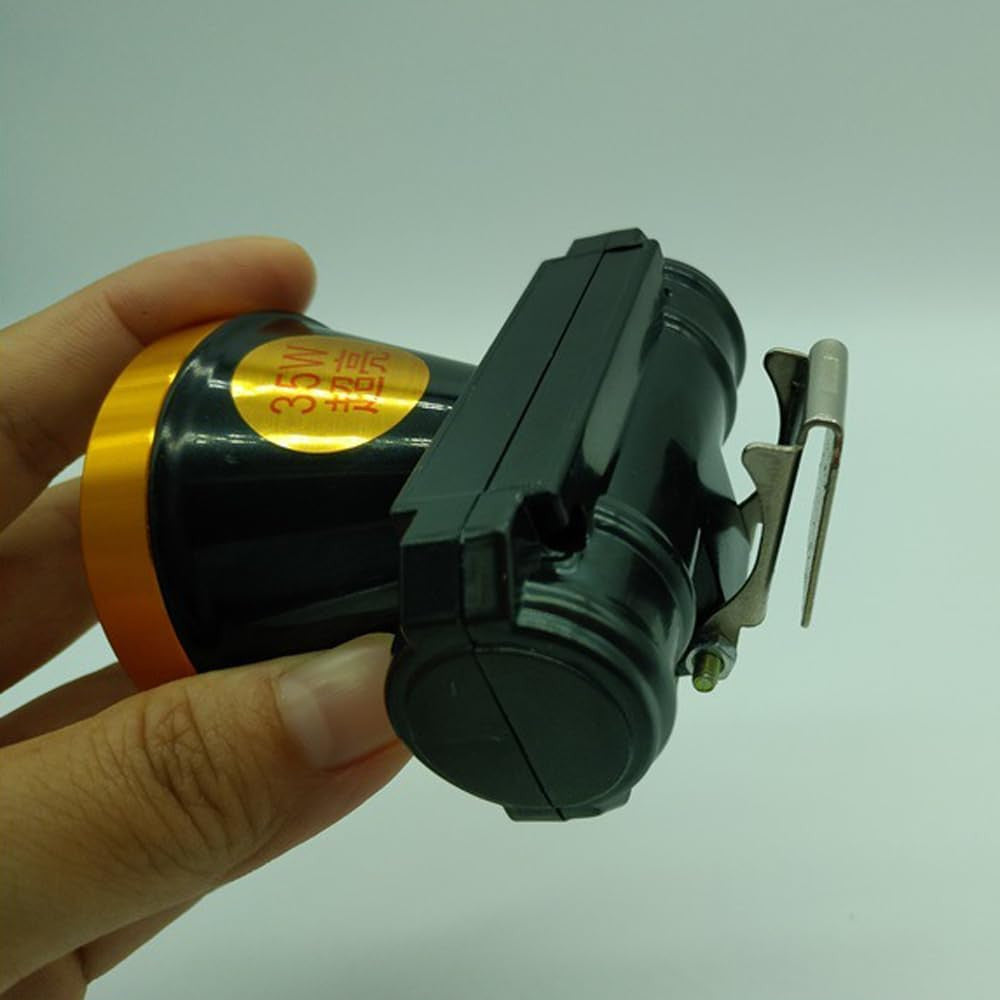 Hard Hat Light Mount Clip for Safety Helmets and Mining Lamps